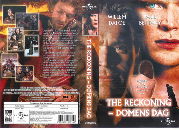 RECKONING - DOMENS DAG (VHS)